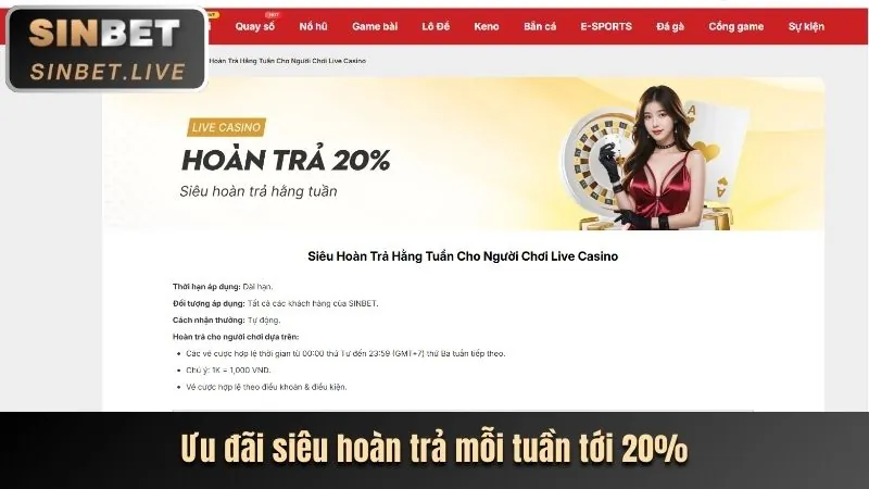 Hoàn trả nạp lại 777win